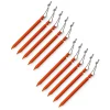 Zestaw aluminiowych śledzi do namiotu 15 cm 10 szt. - trójkątne